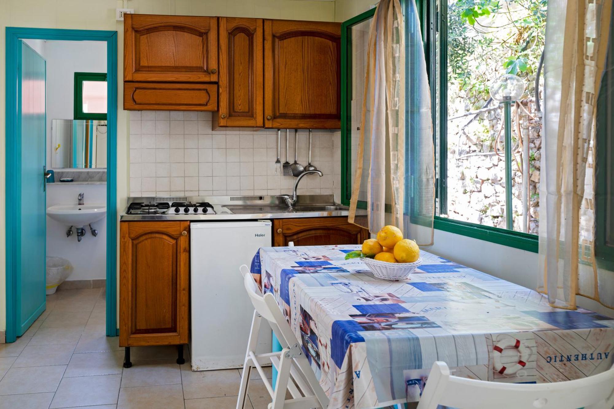 Camping Villaggio Nettuno Nerano Bagian luar foto