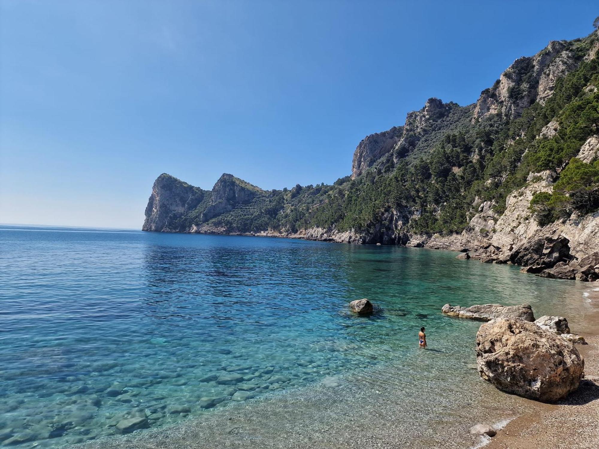 Camping Villaggio Nettuno Nerano Bagian luar foto