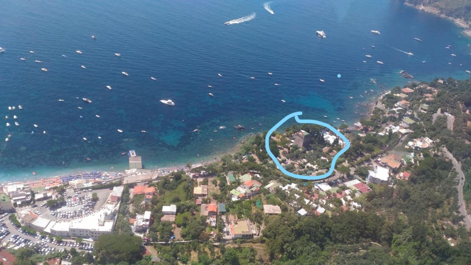 Camping Villaggio Nettuno Nerano Bagian luar foto